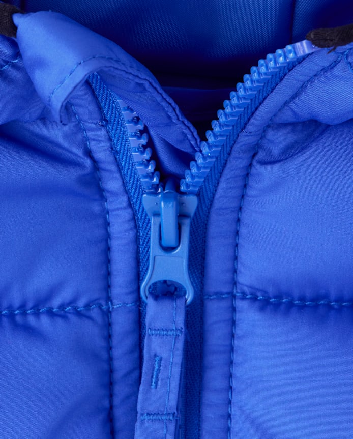 Toddler Boys Hooded Puffer Jacket