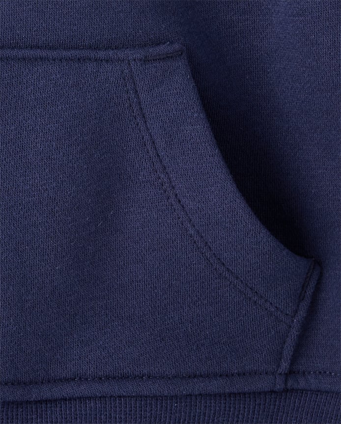 Sweat à capuche zippé en polaire premium style universitaire pour bébés et petits garçons