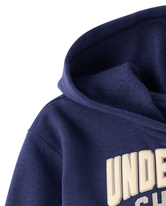 Baby And Toddler Boys Varsity Premium Fleece Zip Up Hoodie
