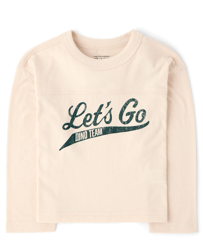 Baby And Toddler Boys Varsity Graphic Top
