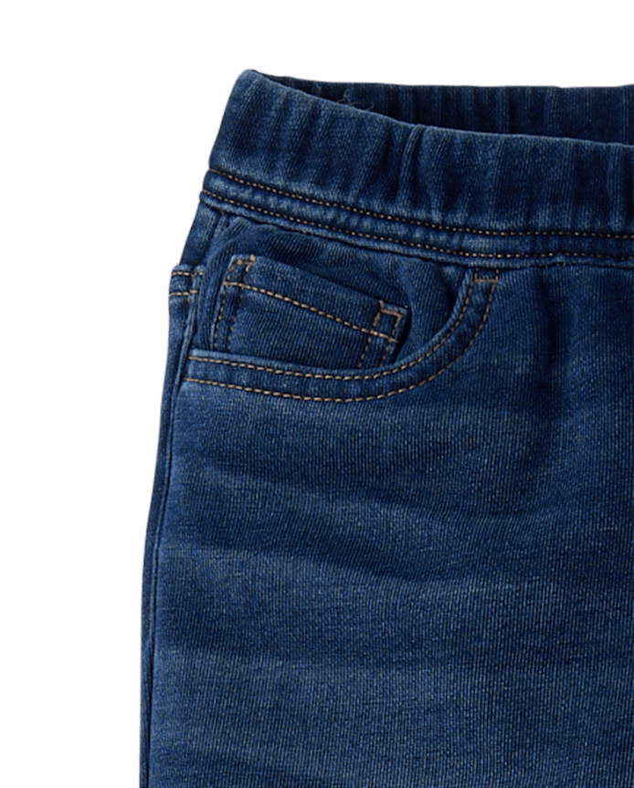 Girls French Terry Wide Leg Sweatpant Jeans