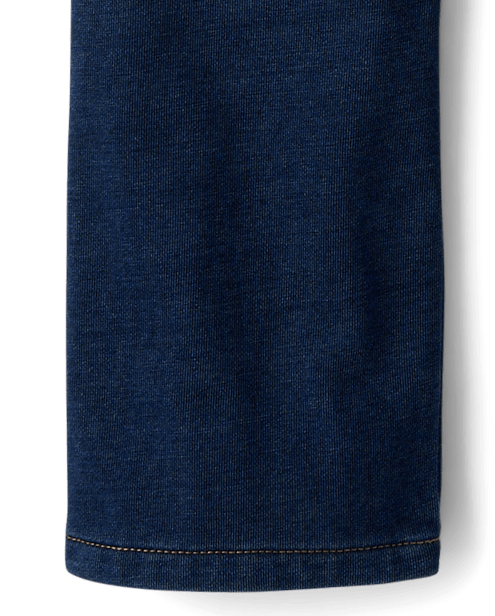 Girls French Terry Wide Leg Sweatpant Jeans