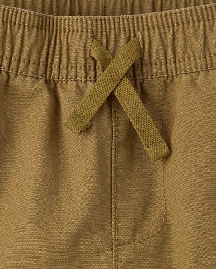 Baby And Toddler Boys Poplin Cargo Jogger Pants