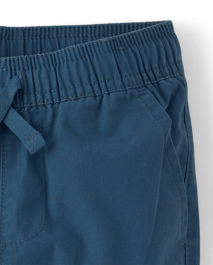 Baby And Toddler Boys Poplin Cargo Jogger Pants