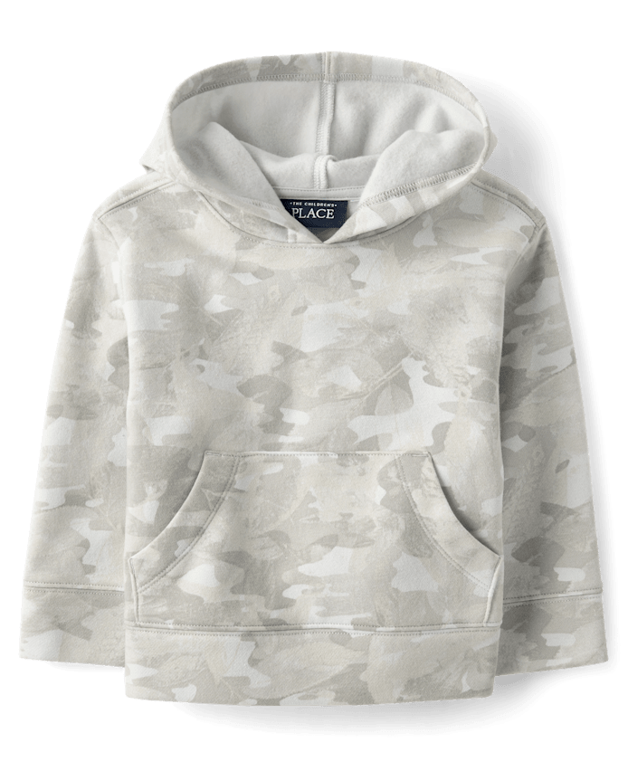 Baby And Toddler Boys Camo Premium Fleece Hoodie