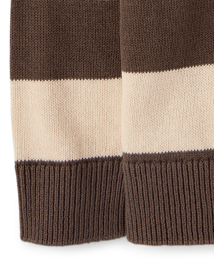 Baby And Toddler Boys Striped Rugby Sweater