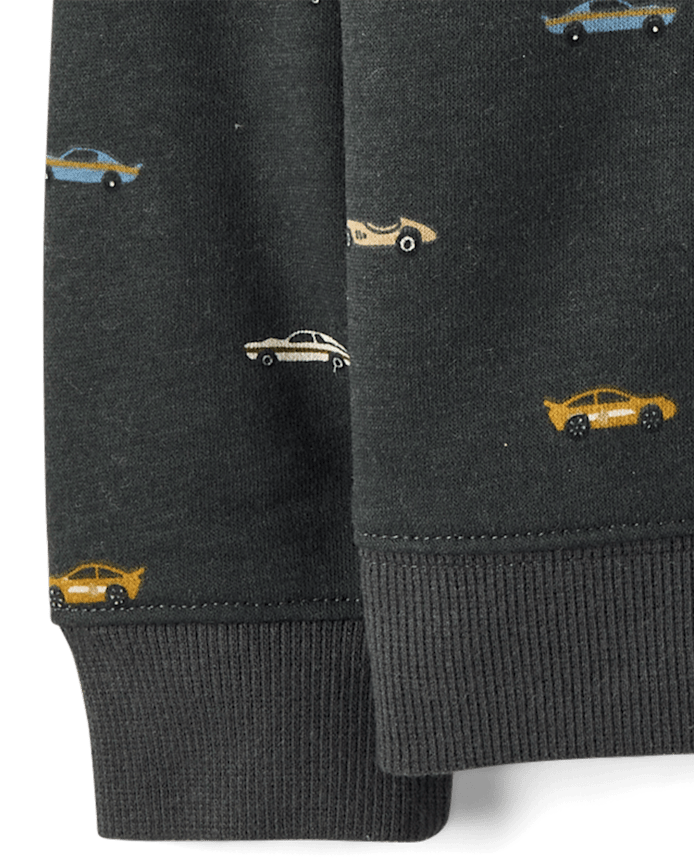 Baby And Toddler Boys Print Premium Fleece Sweatshirt
