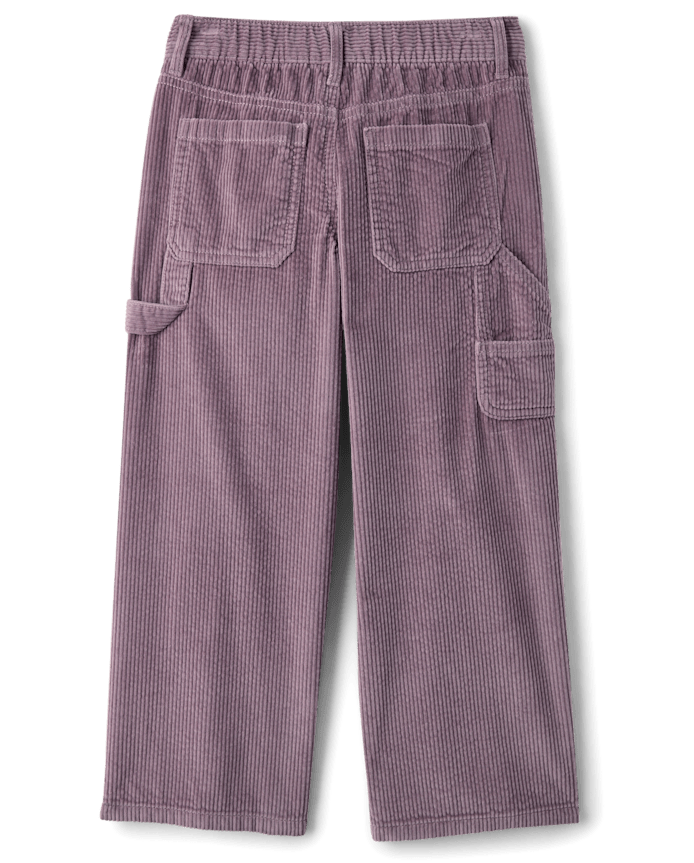 Girls Pull On Baggy Corduroy Pants