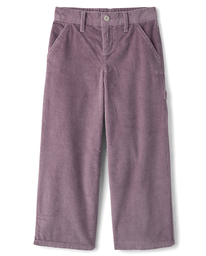 Girls Pull On Baggy Corduroy Pants