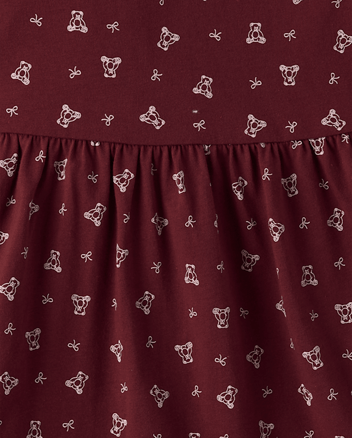 Robe à volants ours pour filles