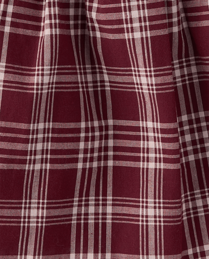 Girls Plaid Smocked Poplin Skort