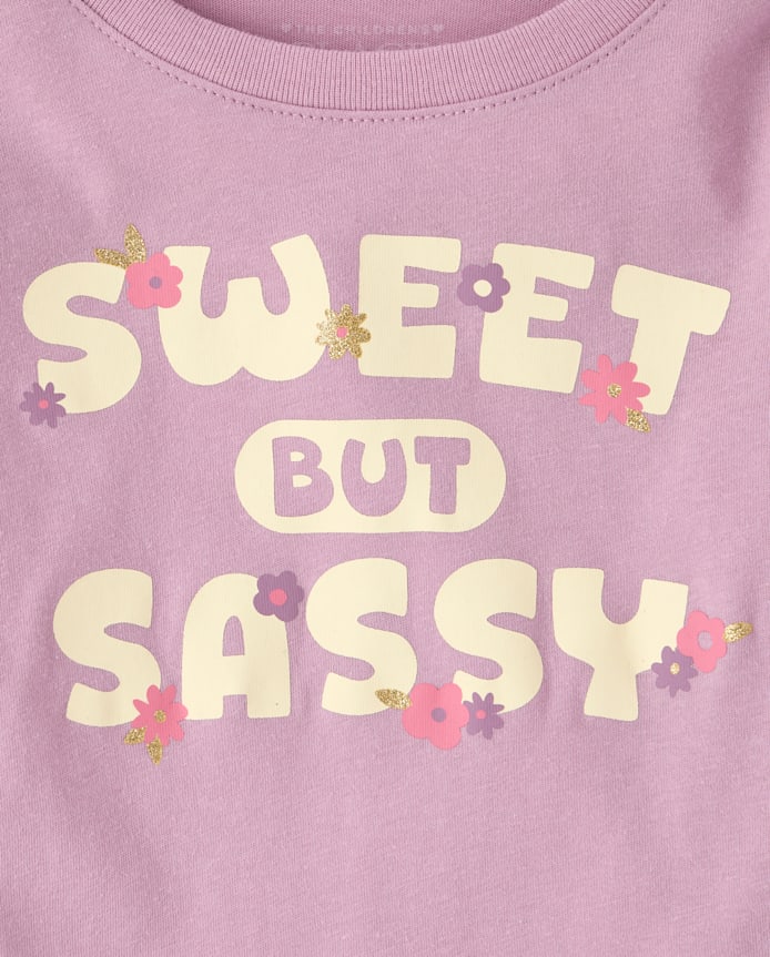 Baby And Toddler Girls Butterfly Graphic Tee 4-Pack