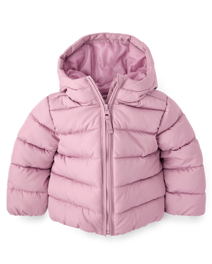 Toddler Girls Hooded Puffer Jacket