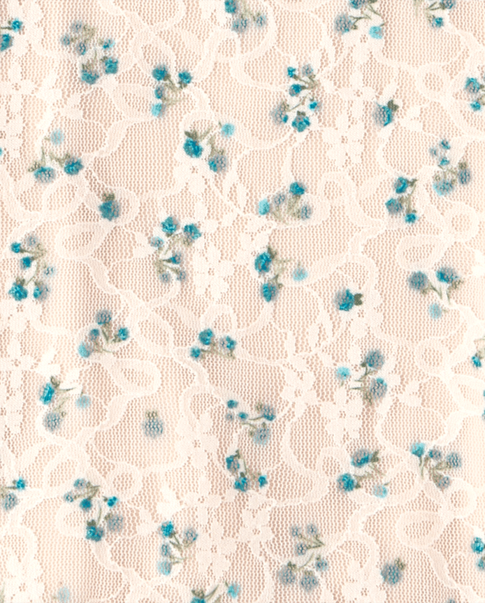Girls Floral Lace Hanky Hem Top