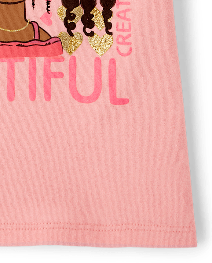 Baby And Toddler Girls Girl Graphic Tee