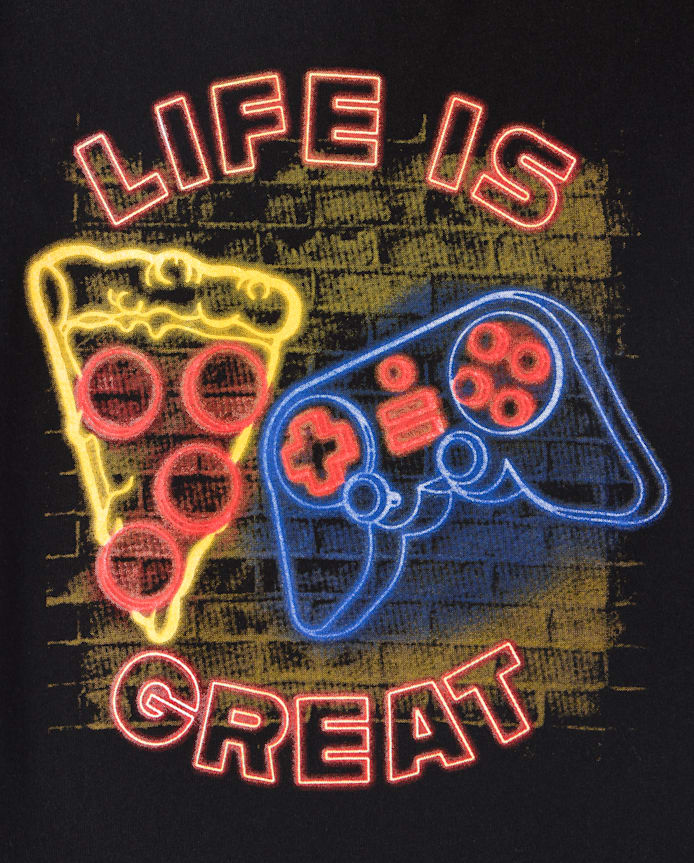 Boys Life Is Great Graphic Tee