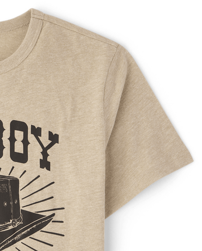 Boys Cowboy Vibes Graphic Tee