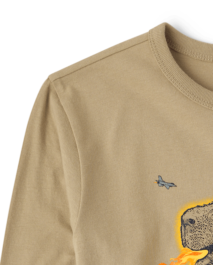 Boys Capybara Astronaut Graphic Tee