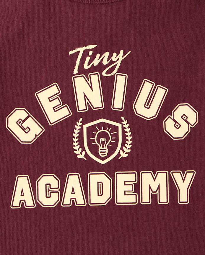 Baby And Toddler Boys Tiny Genius Graphic Tee