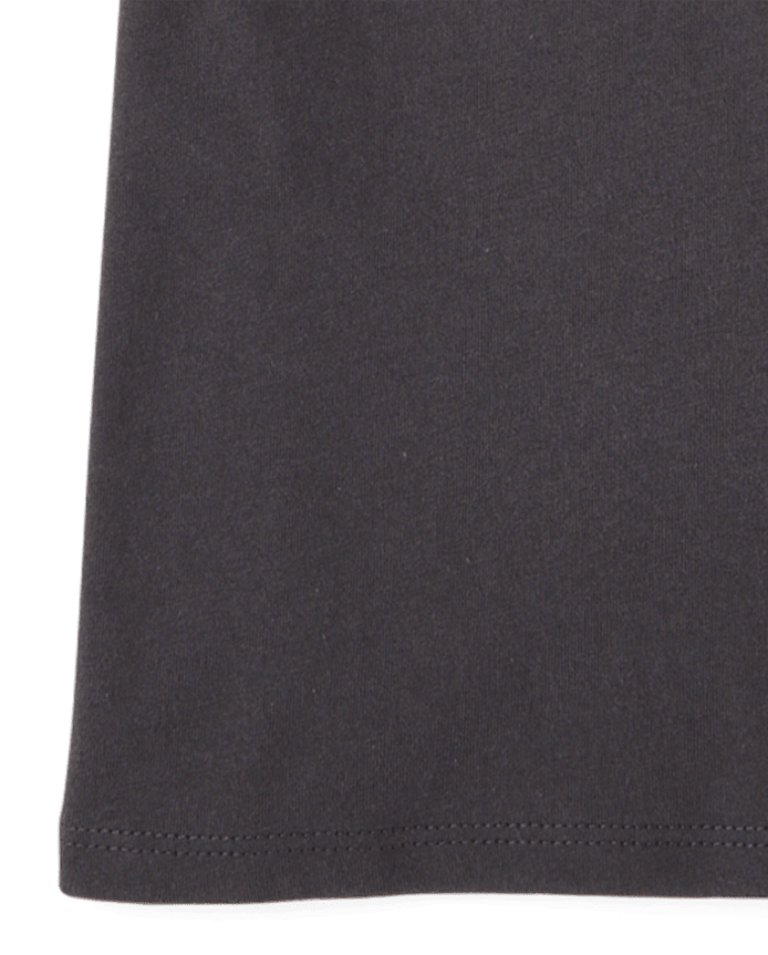 Girls Happy Face Graphic Tee