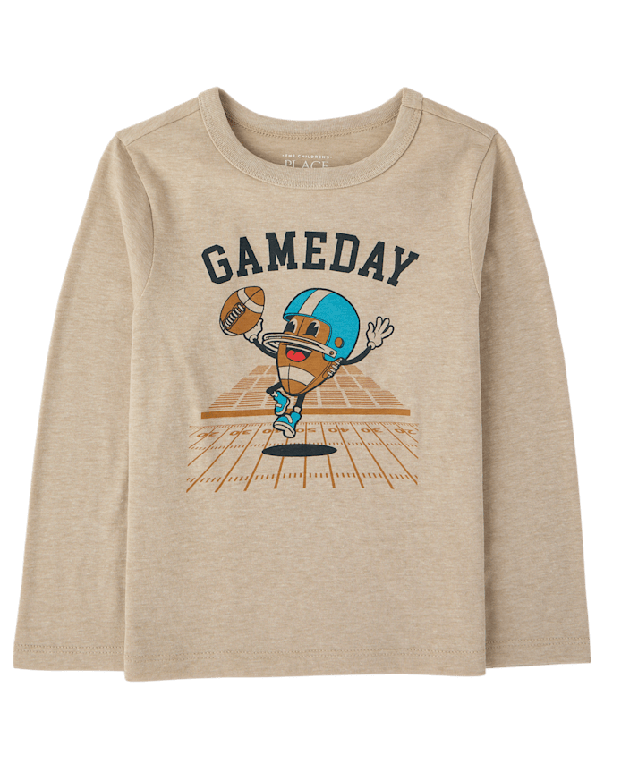 Baby And Toddler Boys Gameday Graphic Tee