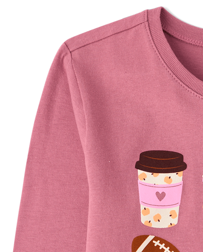 Girls Fall Icons Graphic Tee