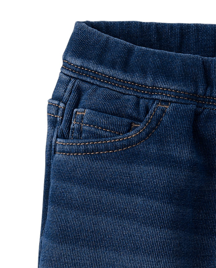 Pantalon de survêtement large en molleton français pour petites filles