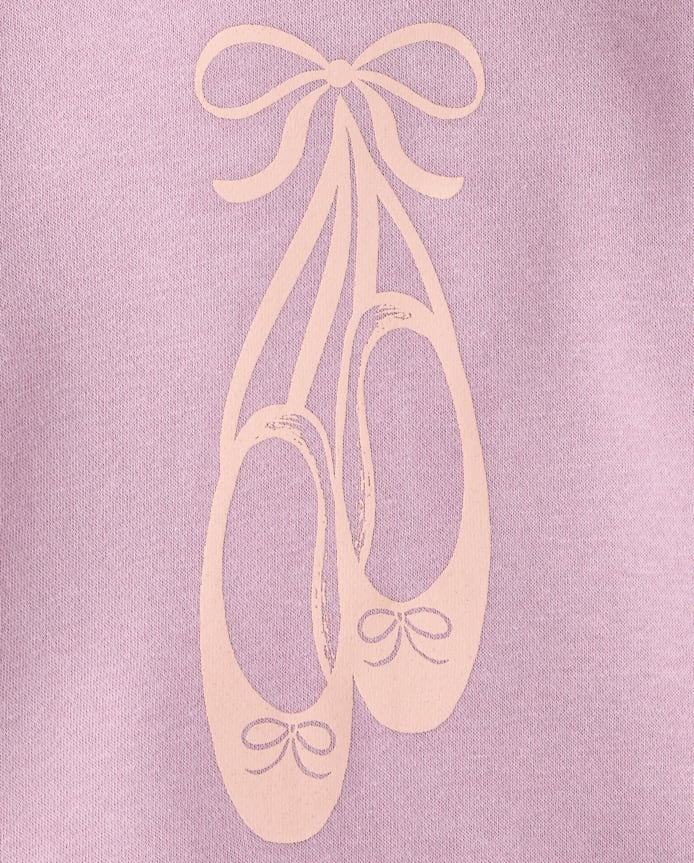 Toddler Girls Graphic Premium Fleece Hoodie