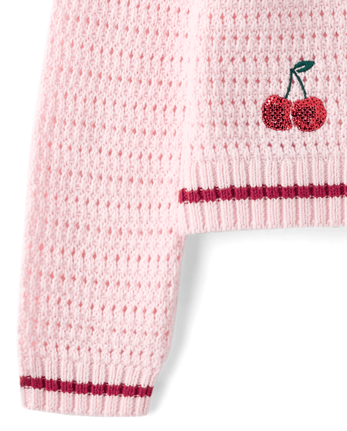 Toddler Girls Embellished Sweater