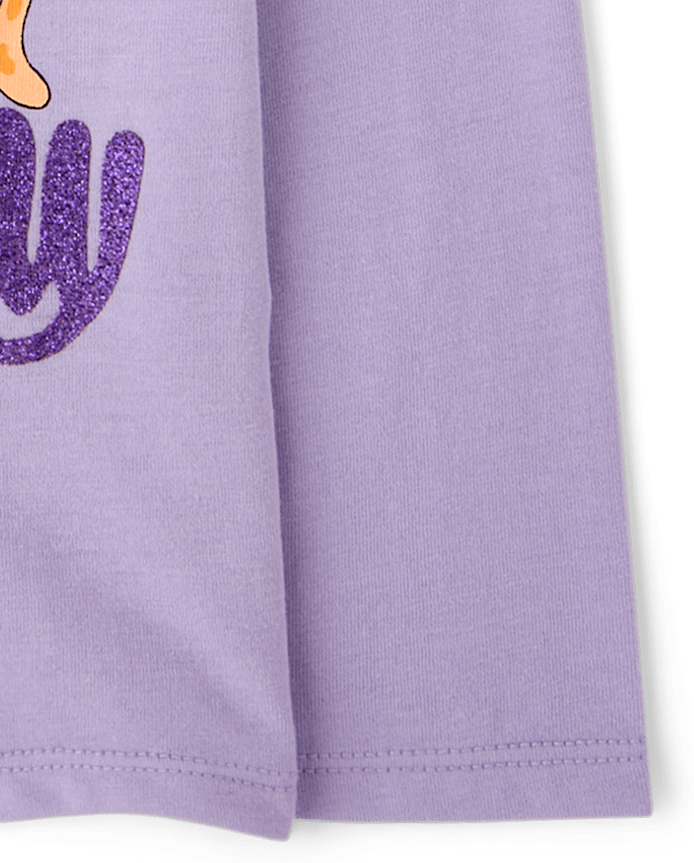 Baby And Toddler Girls Halloween Boo Crew Graphic Tee