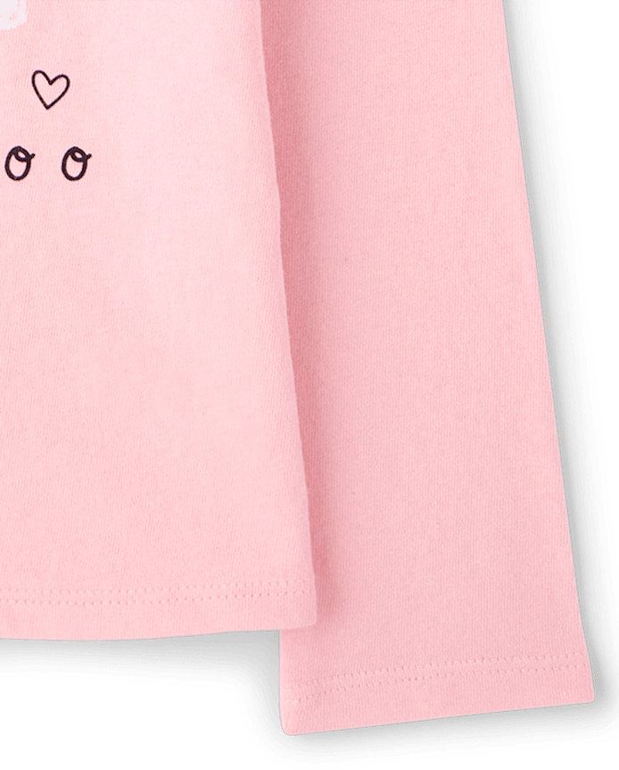 Baby And Toddler Girls Halloween Mommy's Boo Graphic Tee