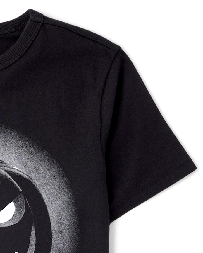 Boys Glow Halloween Pumpkin Graphic Tee