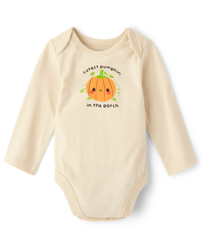 Baby Cutest Pumpkin Graphic Bodysuit