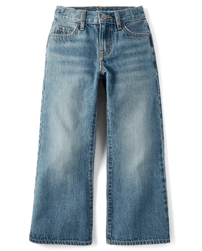Boys Relaxed Bootcut Jeans