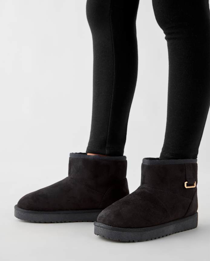 Girls Teddy Boots