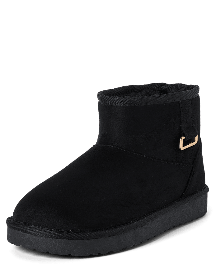 Girls Teddy Boots