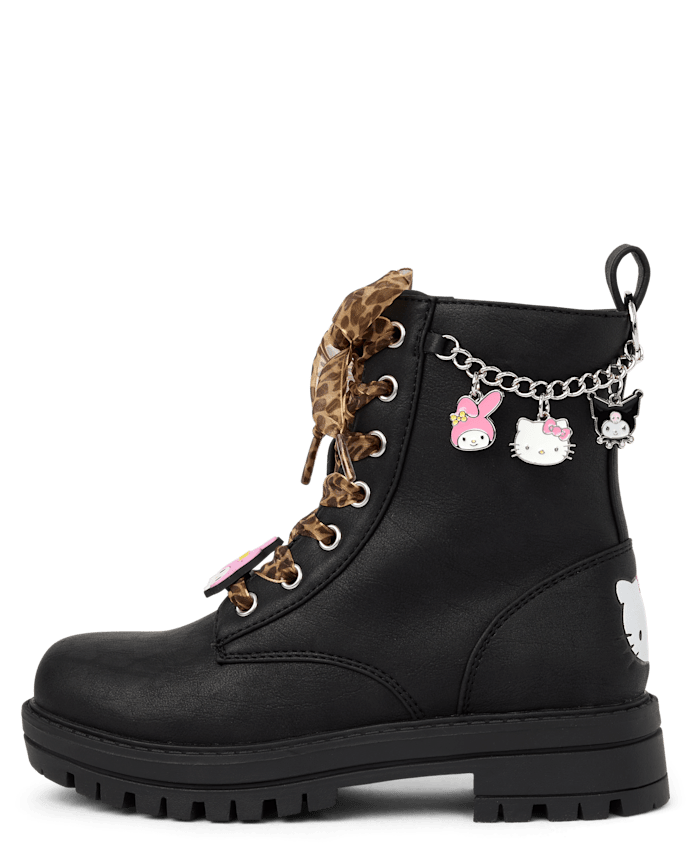 Girls Hello Kitty® And Friends Combat Boots
