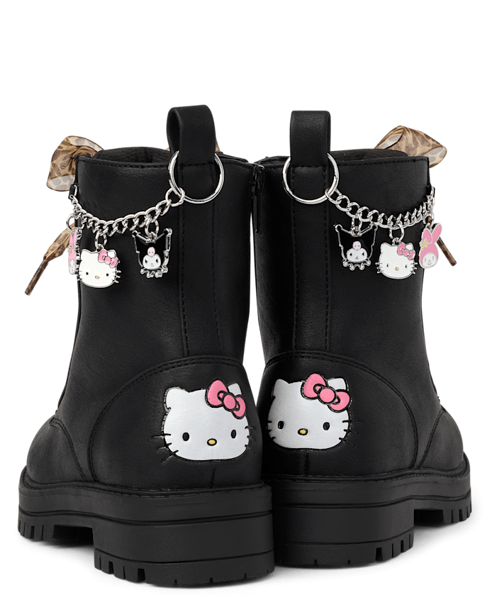Girls Hello Kitty® And Friends Combat Boots