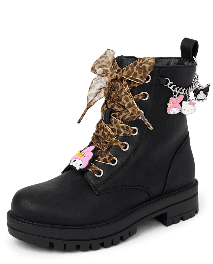 Girls Hello Kitty® And Friends Combat Boots