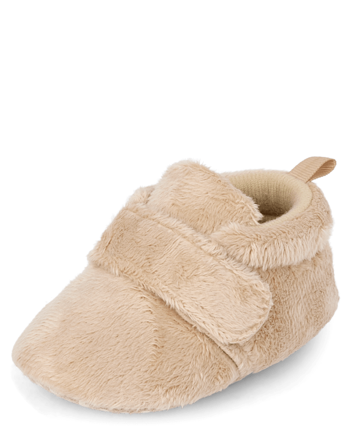 Baby Boys Faux Fur Booties