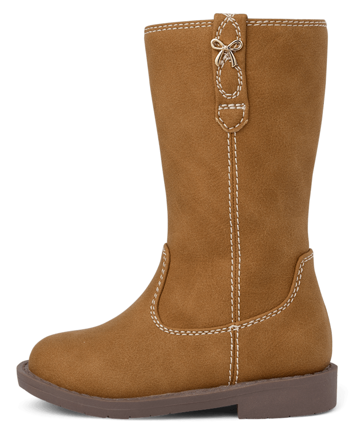 Toddler Girls Tall Charm Boots
