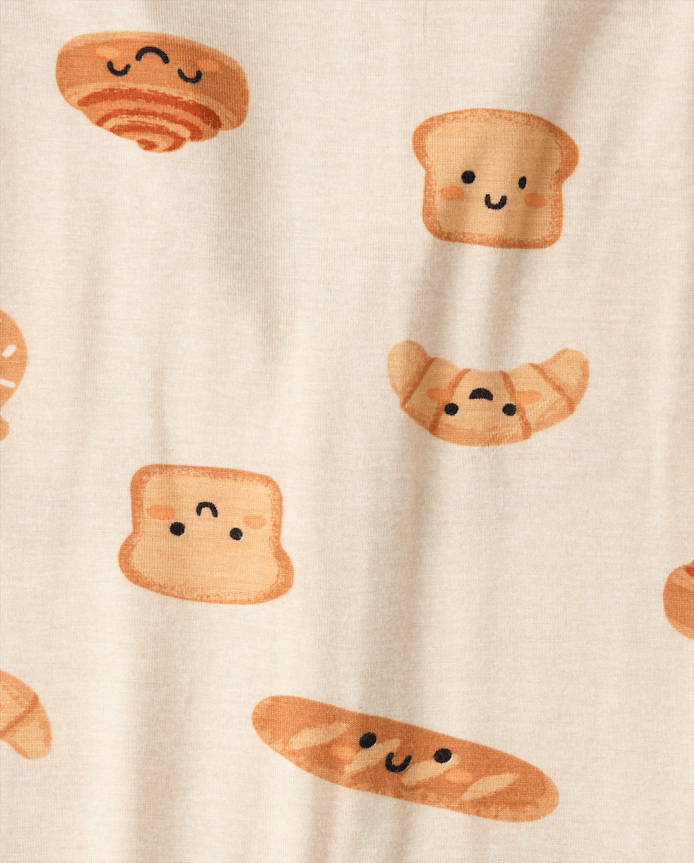 Baby And Toddler Food Snug Fit Footed One Piece Pajamas - Super Soft