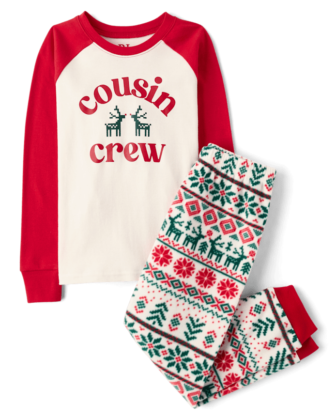 Kids Cousin Crew Cotton And Dream Fleece Pajamas
