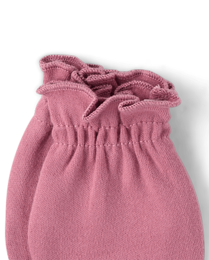 Baby Girls Hat And Mittens 6-Piece Set
