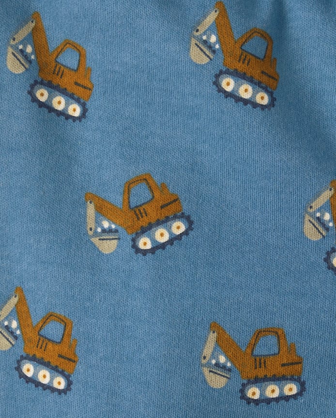 Baby Boys Construction Truck Pants 2-Pack