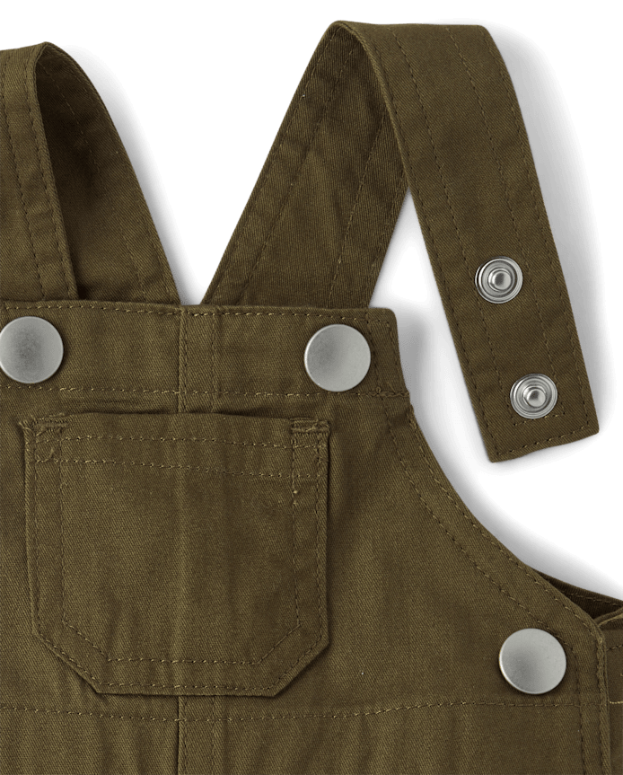 Baby Boys Utility Overalls 2-Piece Outfit Set