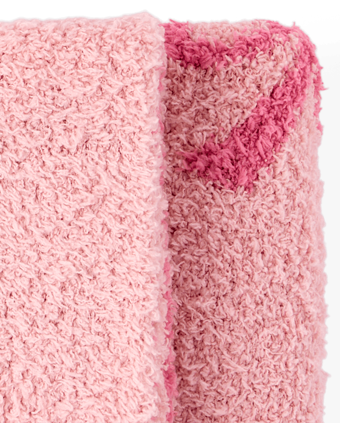 Couverture douillette en chenille à nœud pour bébé fille
