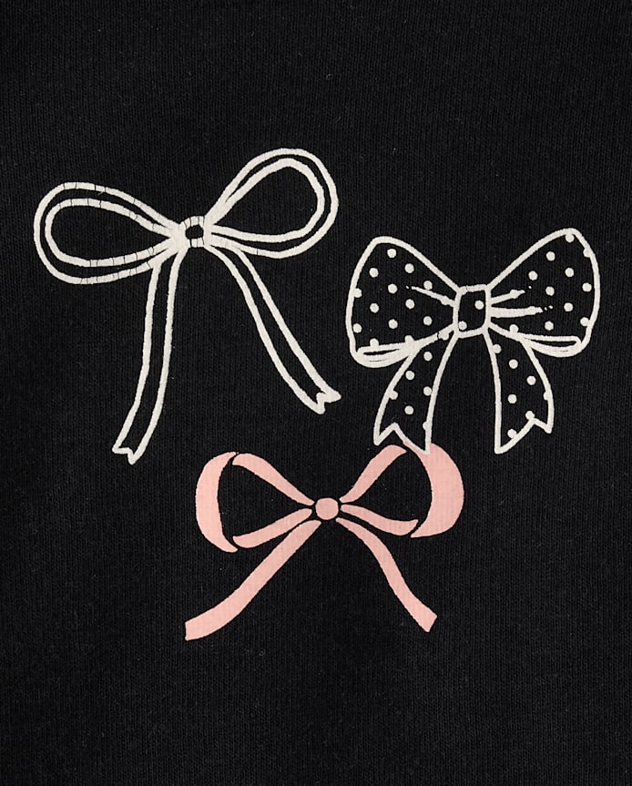 Baby Girls Bow Bodysuit 4-Pack