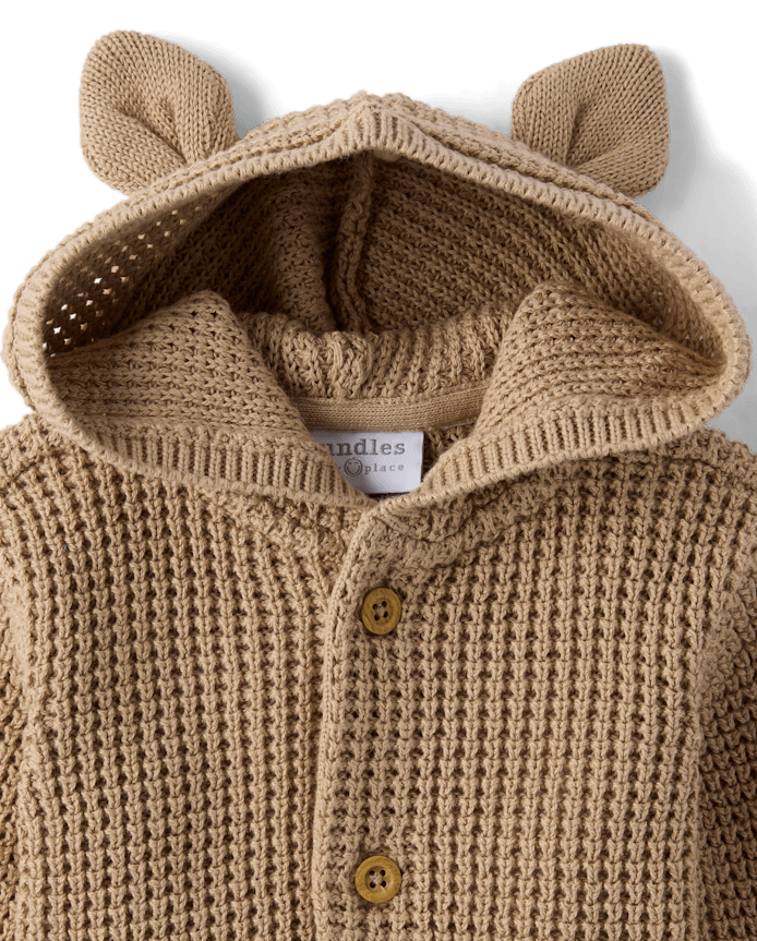 Baby Boys Bear Cardigan