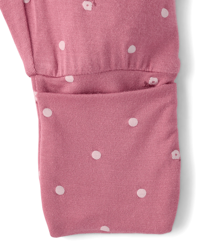 Baby Girls Floral Sleep And Play 2-Pack - Super Soft